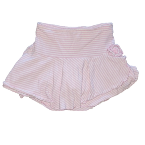 Carters Pink and White Striped Skort - Picture 1 of 4